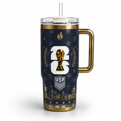 USA WC26 x Flare Surge™ 40oz Tumbler