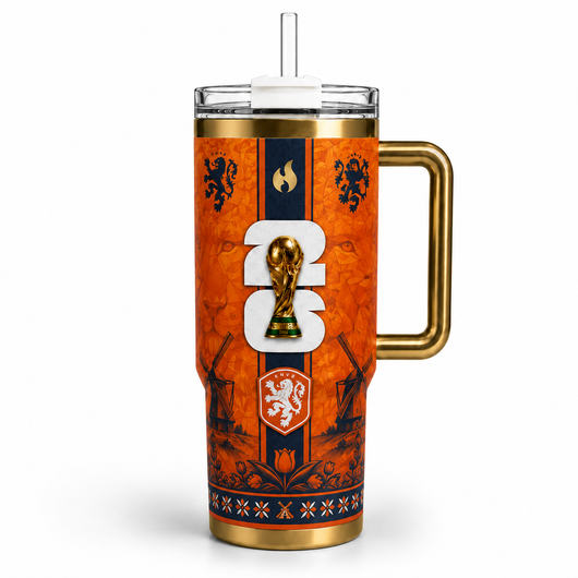NETHERLANDS WC26 x Flare Surge™ 40oz Tumbler
