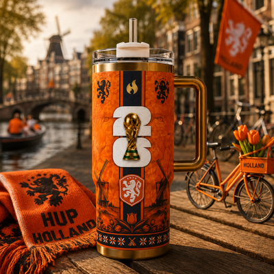 NETHERLANDS WC26 x Flare Surge™ 40oz Tumbler
