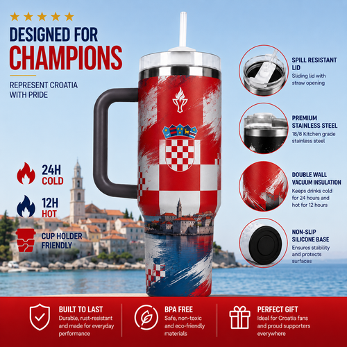 WC26 x Flare AQUA™ 40oz | CROATIA