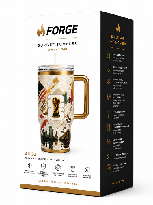 WC26 x Flare Surge™ 40oz Tumbler