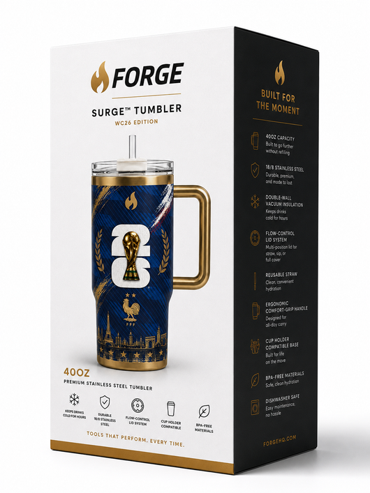 FRANCE WC26 x Flare Surge™ 40oz Tumbler