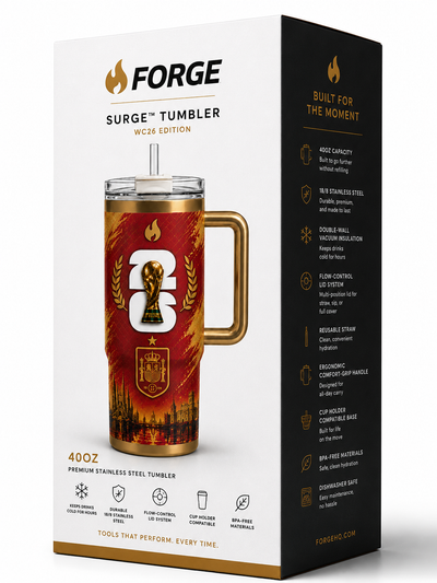 SPAIN WC26 x Flare Surge™ 40oz Tumbler
