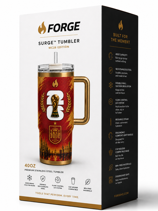 SPAIN WC26 x Flare Surge™ 40oz Tumbler