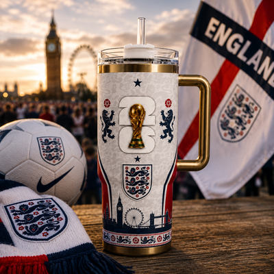 ENGLAND WC26 x Flare Surge™ 40oz Tumbler