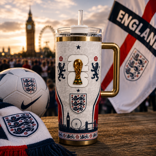 ENGLAND WC26 x Flare Surge™ 40oz Tumbler
